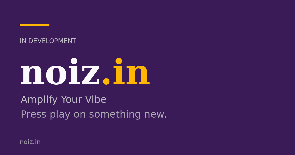 Link preview image for noiz.in